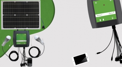 Kit fotovoltaico portátil